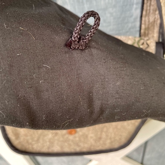 NWOT Embroidered Wool Exterior Crossbody Bag Boho Style - Picture 5 of 9